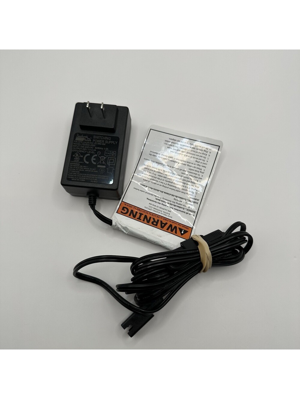 Southern Motion 29V Power Supply Recliner Lift Chair Adapter FS2900-2000 W Cable